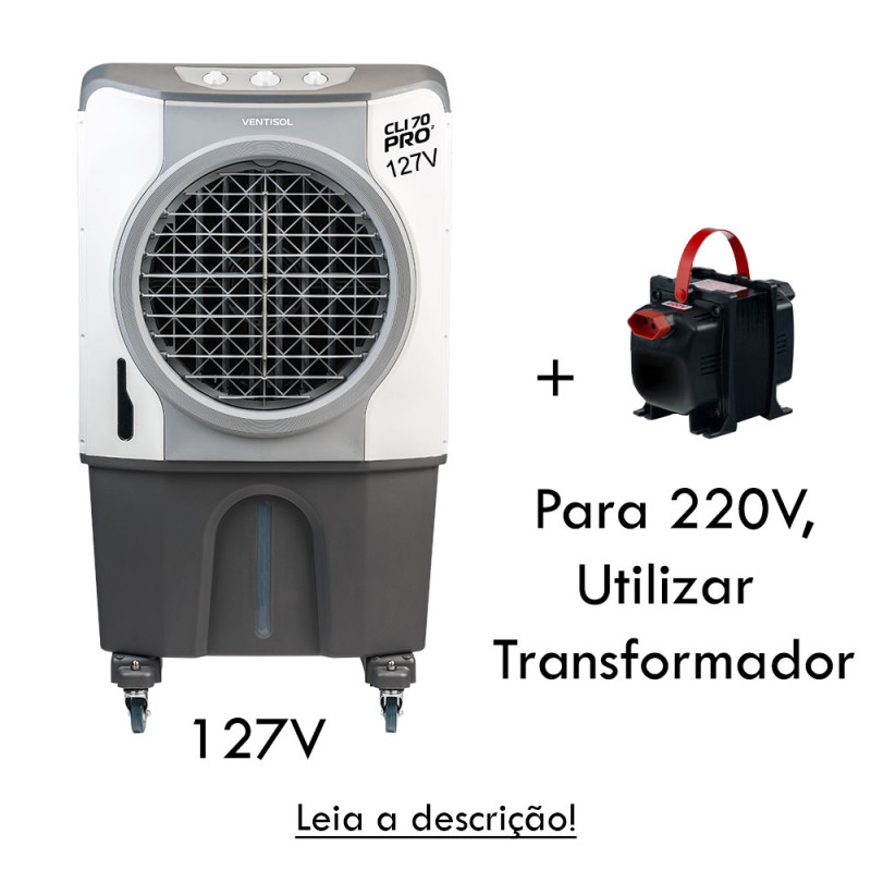 Climatizador Evaporativo Ventisol CLI70 - 220V - Fit Purificadores