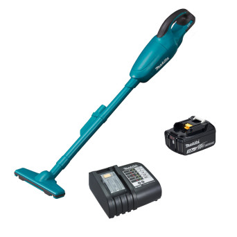 Aspirador de Pó á Bateria 18V Ions de lítio DCL180 Makita