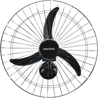 Ventilador Parede Oscilante 60cm 200w Bivolt Ventisol