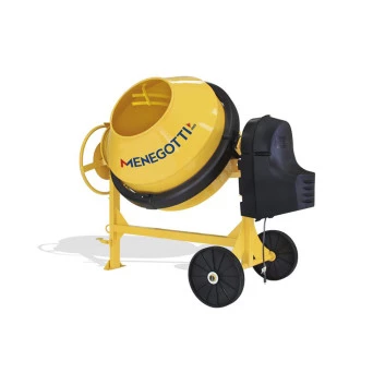 Betoneira 400 Litros Prime 2CV Com Rodas e Kit Segurança Menegotti