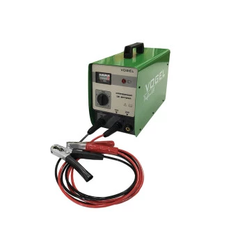 Carregador de Bateria e Auxiliar de Partida Carga Rápida e Lenta 12/24V 60A Vogel