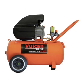 Compressor de Ar 2,5CV Monof 8 Pés 50 litros 116PSI VC50 Vulcan