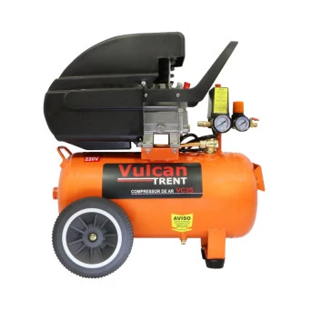 Compressor de Ar 2CV Monofasico 8 Pés 24 litros 116PSI VC25 Vulcan