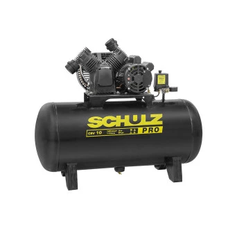 Compressor de Ar 2HP Monofásico 140PSI 10 Pés 110 Litros CSV10PRO Schulz