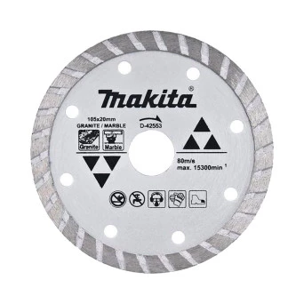  Disco Diamantado 105x20mm Granito e Marmore D42553 Makita