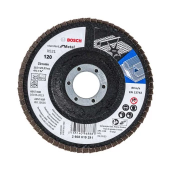 Disco Flap 115mm para Metal GR120 Bosch