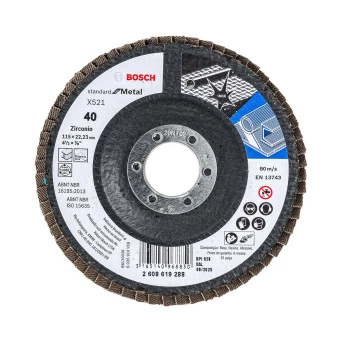 Disco Flap 115mm para Metal GR40 Bosch