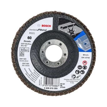Disco Flap 115mm para Metal GR60 Bosch