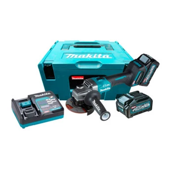 Esmerilhadeira 115mm 4.1/2" Brushless 2 Bat 40V 4Ah GA004GM201 Makita