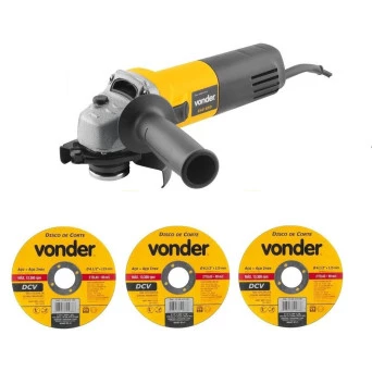 Esmerilhadeira 4.1/2" (115mm) 650w EAV650 Vonder