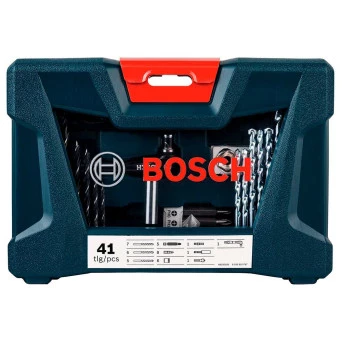 Jogo de Bits e Brocas 41 Peças Mini V-Line Bosch