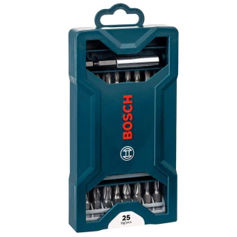 Jogo de Bits para Parafusadeira 25 Peças Mini X-Line Bosch