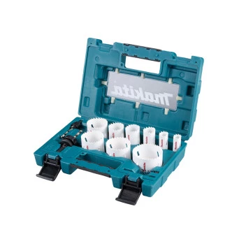 Jogo Serra Copo 12 Peças Para Metal e Madeira D63987 Makita