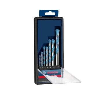 Kit 7un Broca 4 a 12mm Multiconstruction CLY-9 Bosch