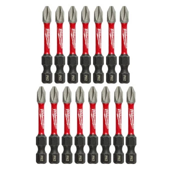Kit de bits 15 unidades PH2 50mm 48325004 Milwaukee