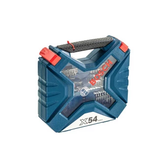 Kit de Bits e Brocas Mala X-Line 54 Peças Bosch