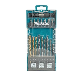 Kit Brocas e Bits 17 Peças D74887 Makita