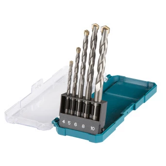 Kit Brocas Concreto Vídea 5 Peças D72877 Makita