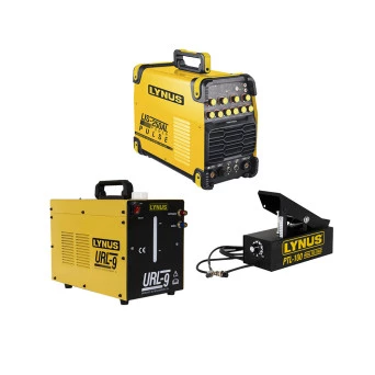Kit Inversor TIG/MMA LIS250AL PULSE, Refrigerador URL9 e Pedal PTL100 Lynus