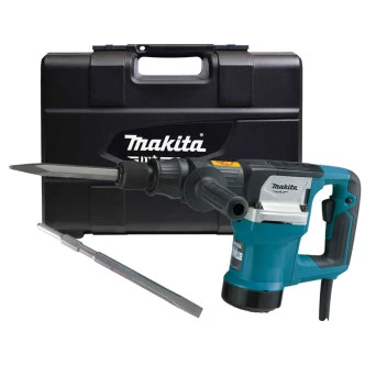 Martelo Demolidor 5Kg 7,2J 900W 17mm 2 Cinzéis M8600BP Makita