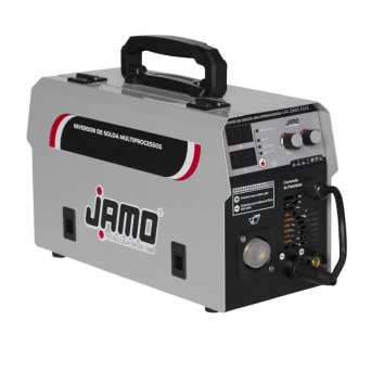 Máquina Inversor de Solda MIG FLUX MMA e TIG Com Acessórios 180A GRI180MB FLEX JAMO
