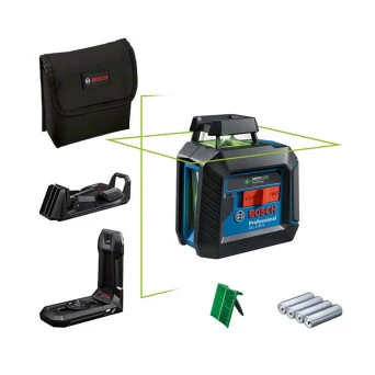Nivel a Laser Verde 20m com acessorios GLL220G Bosch