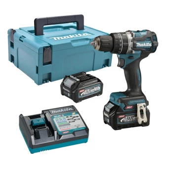 Parafusadeira Furadeira de Impacto 2 Bat 2Ah 40V Maleta HP002GA201 Makita