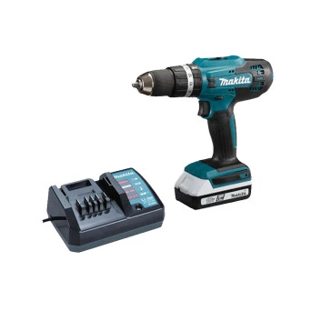  Parafusadeira Furadeira de Impacto Lítio 1,5AH 18V Bivolt HP488DW Makita
