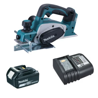 Plaina 82mm a Bateria com Carregador 18V DKP180 Makita