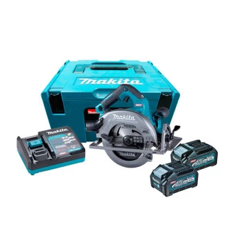  Serra Circular 185mm 7.1/4" Brushless 2 Bat 40V 4Ah HS003GM201 Makita