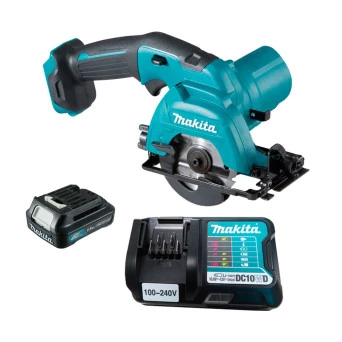 Serra Circular Bateria Lítio e Carregador 12V 1,5ah HS301D Makita