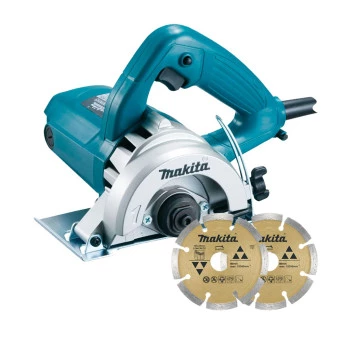 Serra Circular Mármore Com 2 discos 4.3/8" 1300w 4100NH3ZX2 Makita