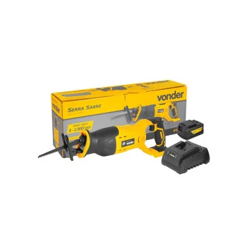 Serra Sabre Com Bateria e Carregador 18V 4Ah ISSV1822 Vonder