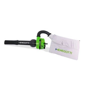 Soprador Aspirador Folhas Gasolina 26cc 2t MCC SPA Menegotti