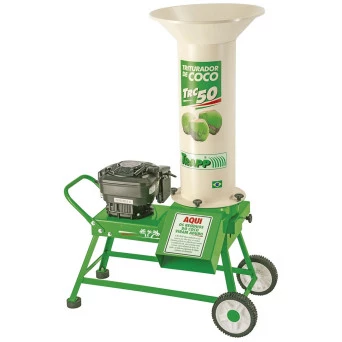 Triturador de Coco Verde ou Seco 8,5cv Gasolina TRC50 Trapp