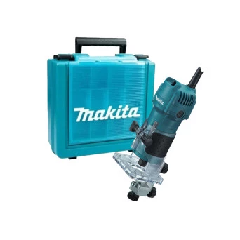 Tupia Palma Pinça 6mm 1/4" 30000 RPM Maleta 530W 3709K Makita