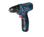 Kit Parafusadeira Furadeira 2 Baterias Lítio 12V 2AH GSR120 GDR120 Bosch