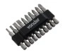 Jogo de Bits e Ponteiras CRV Encaixe 1/4" Vonder