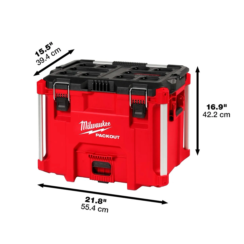 Maleta Caixa Extra Grande 57x44x42cm Packout 48228423 Milwaukee