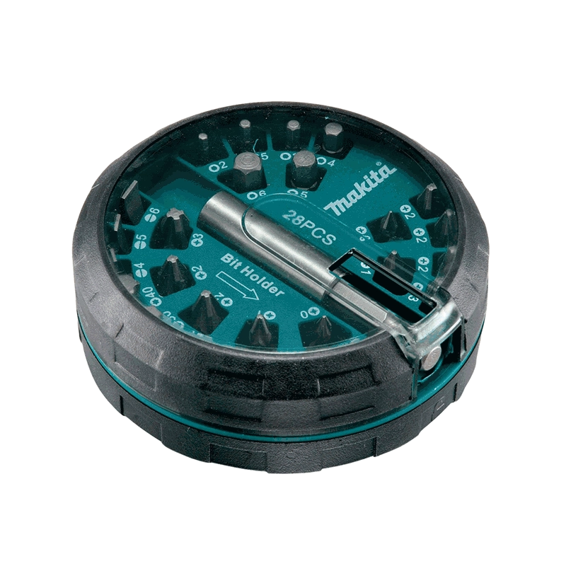 Jogo de Bits e adaptador com 28 peças B28911 Makita Jogo de Bits e adaptador com 28 peças B28911 Makita