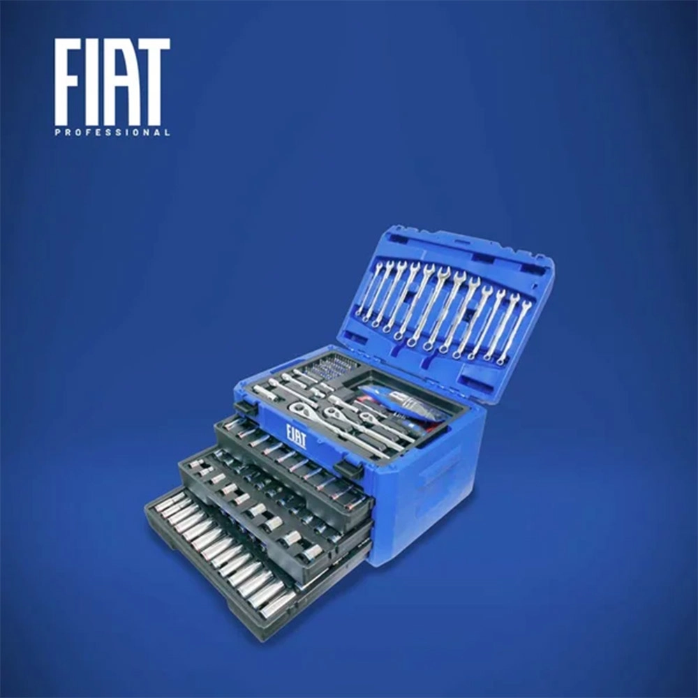 Caixa Kit Ferramentas Cromo Vanadio 270 Peças Legione 270 Fiat