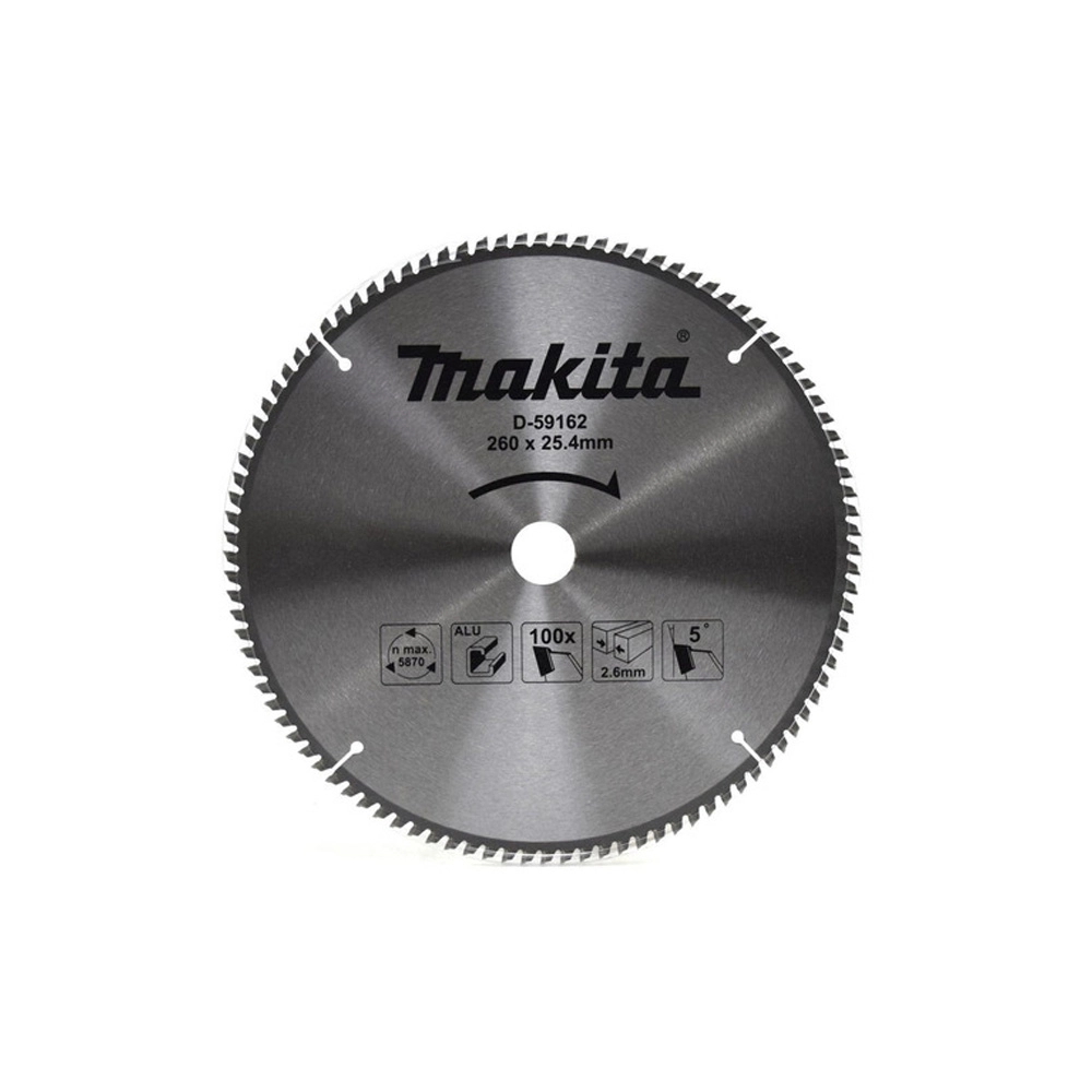 Disco Serra Circular Alumínio 10pol 100 Dentes D59162 Makita Disco Serra Circular Alumínio 10pol 100 Dentes D59162 Makita