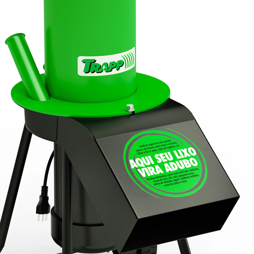 Triturador De Resíduos Organicos Bivolt 1,5CV NR12 Tr200 Trapp
