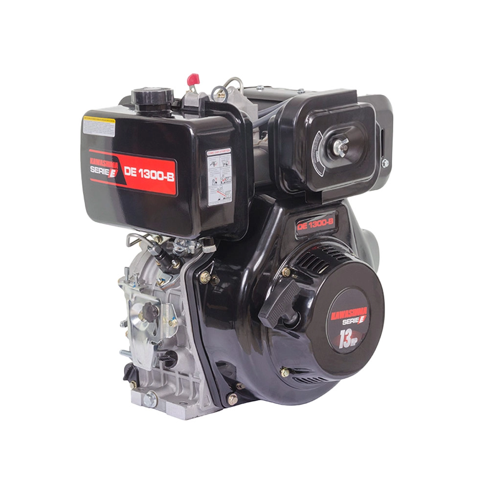 Motor Diesel Partida Elétrica 13HP DE1300B Kawashima