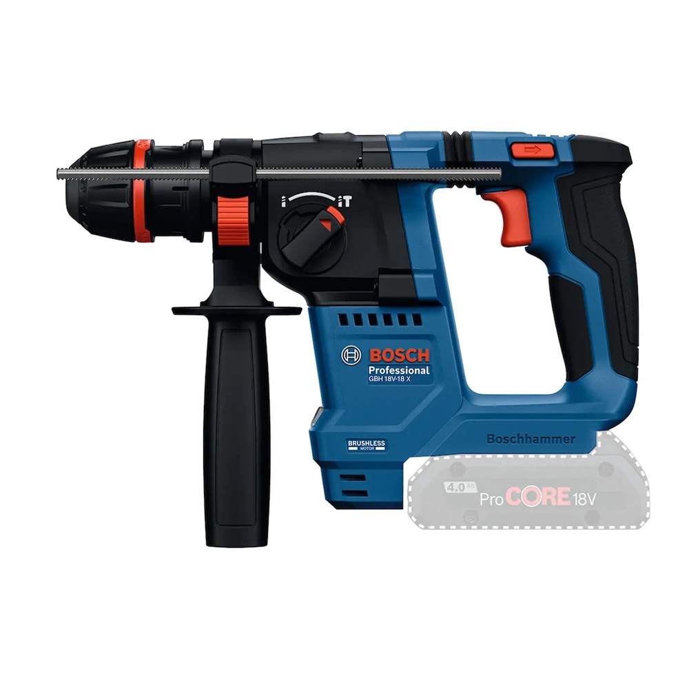 Martelete Perfurador Rompedor 18V Sem Bateria GBH18V18X Bosch Martelete Perfurador Rompedor 18V Sem Bateria GBH18V18X Bosch