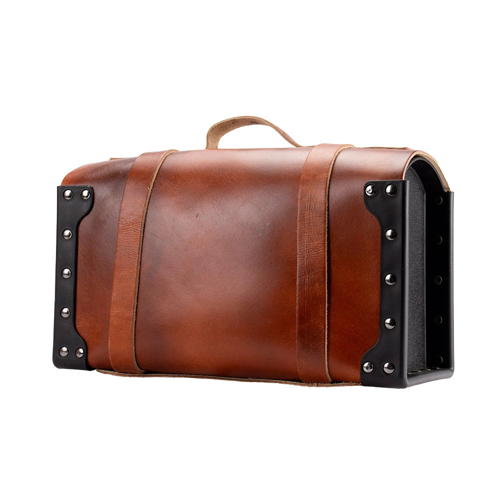 Maleta Ferramentas Couro 40x25x17cm M012 Braço Forte