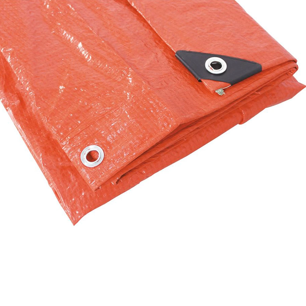 Lona de Polietileno 8X7 Metros 100 Micras Laranja Menegotti