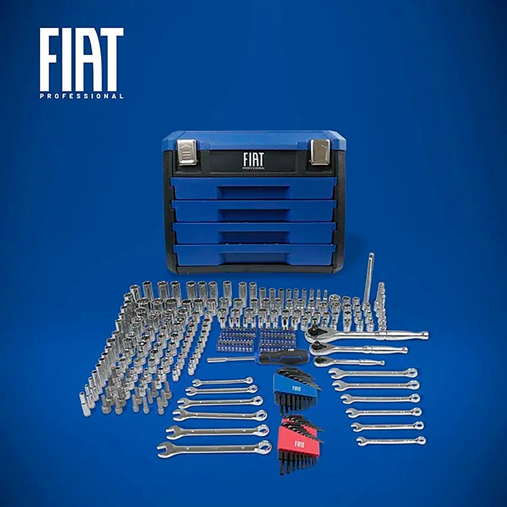 Kit Ferramentas Cromo Vanadio Armate 280 Peças Fiat