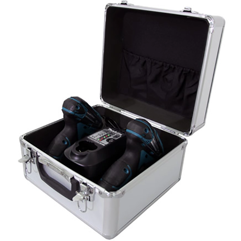 Kit de Parafusadeira e Furadeira 2 Baterias Lítio 1,3AH Bivolt 12V LCT204 Makita