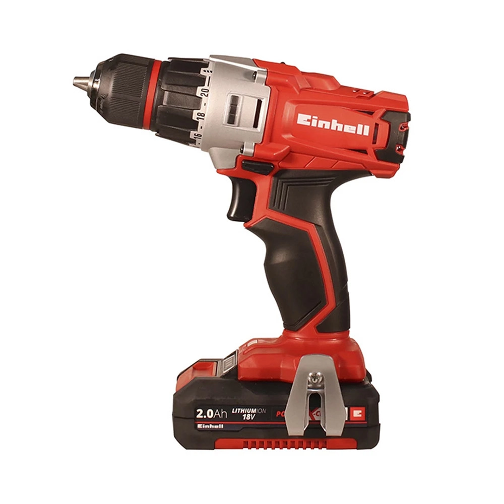 Parafusadeira Furadeira Bateria 2,0Ah 18V Bivolt Maleta TE-CD 18/2 Li 1B Einhell